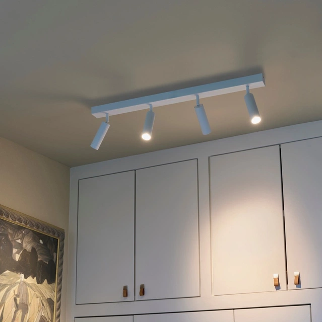 Bino LED skinne 4lys 80cm hvit