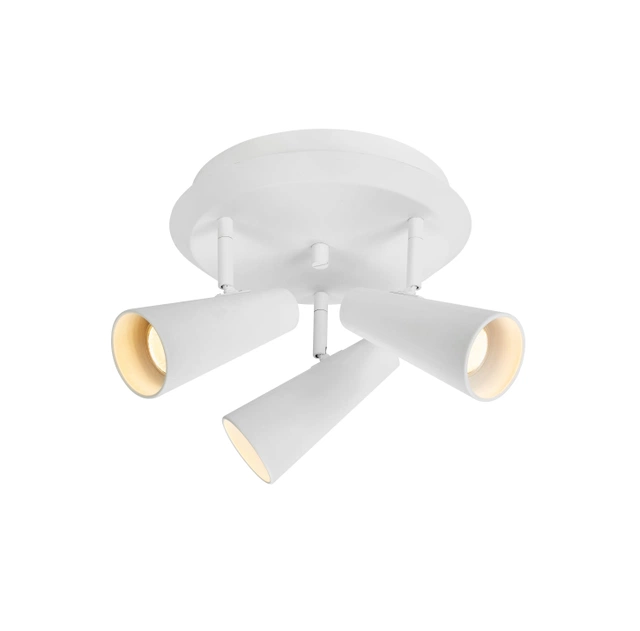 Crest takspot 3lys 36cm hvit