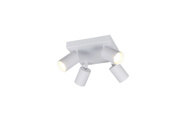 Soka takspot 4lys 20cm hvit