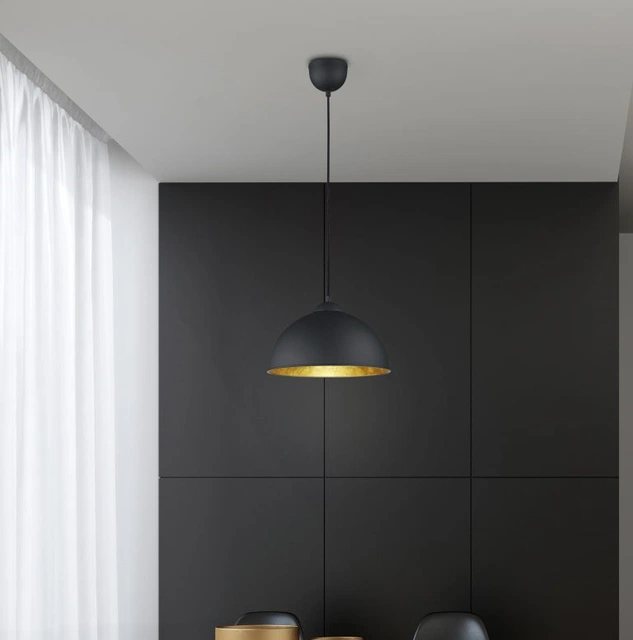 Jimmy taklampe 31cm sort