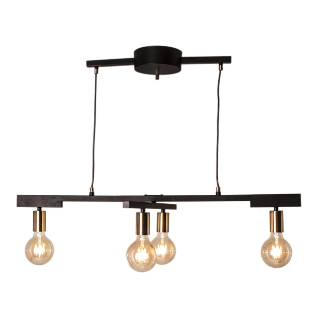 Zeona taklampe 90cm sort