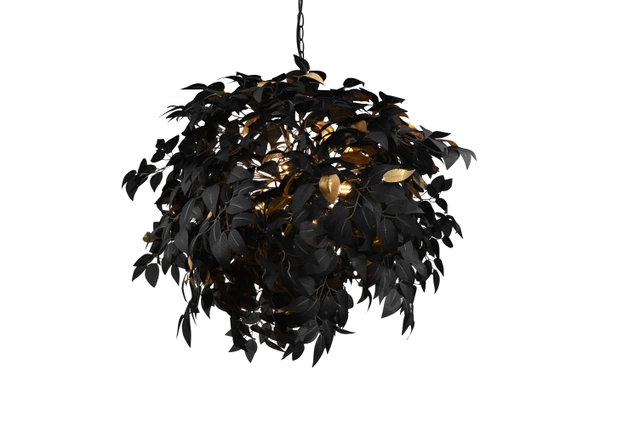 Leavy taklampe 70cm sort