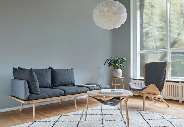 Eos skjerm medium 45cm hvit