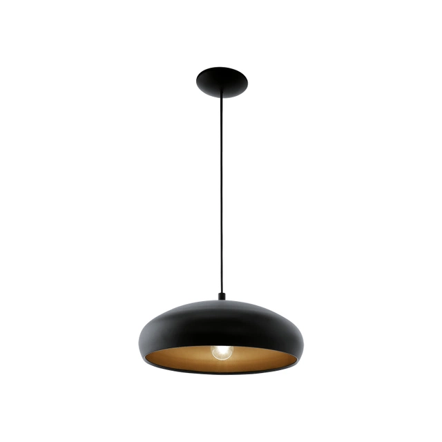 Mogano taklampe 40cm sort