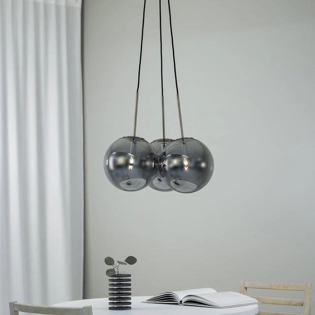 Dione taklampe 54cm smoke