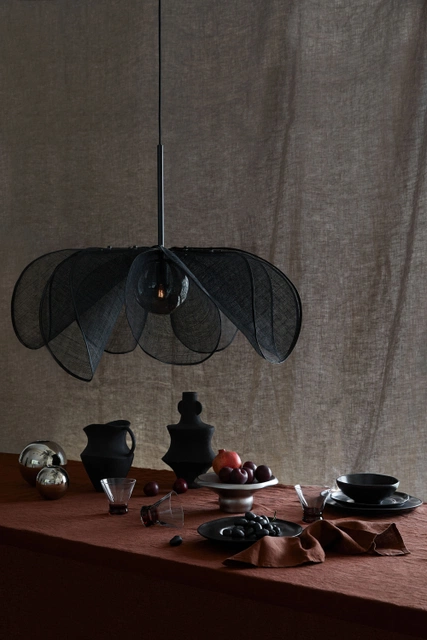 Styrka taklampe 75cm sort