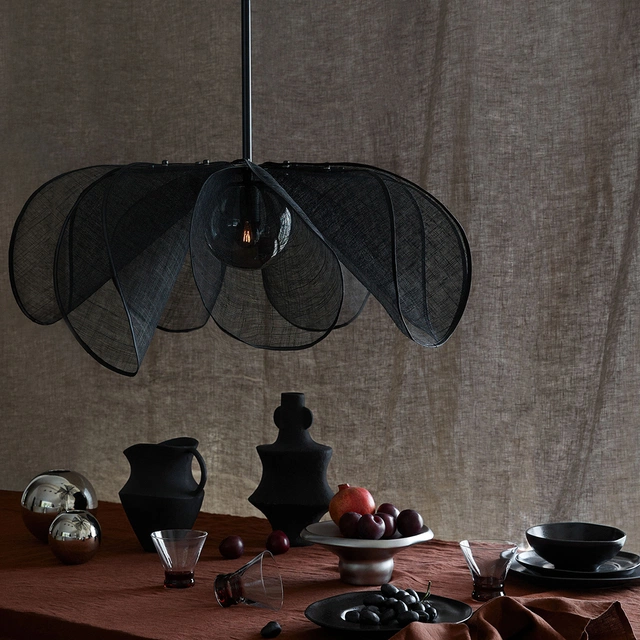 Styrka taklampe 75cm sort