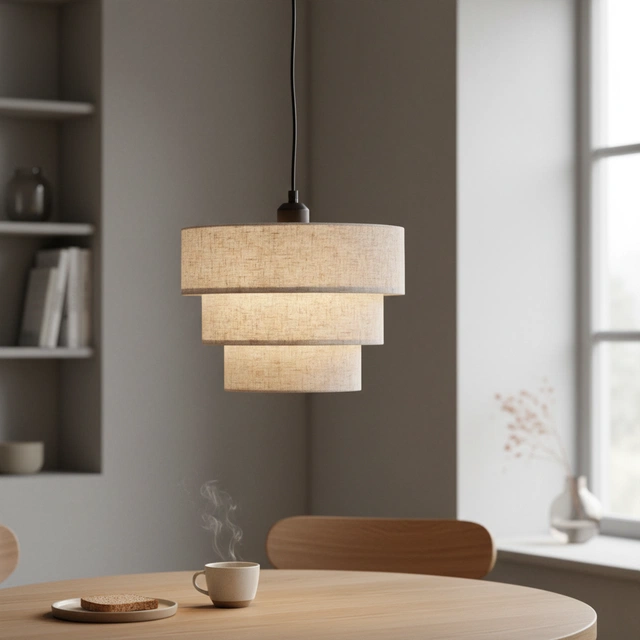 Bletind taklampe 30cm hvit