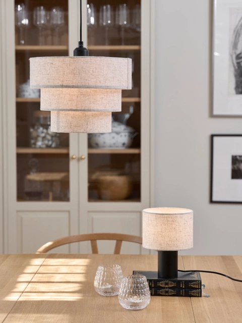 Bletind taklampe 30cm hvit