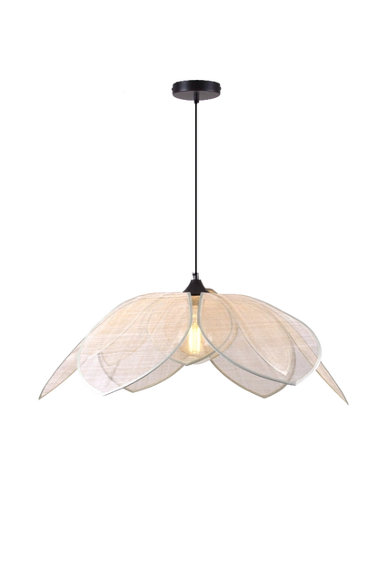 Luftig Lotus taklampe 80cm natur