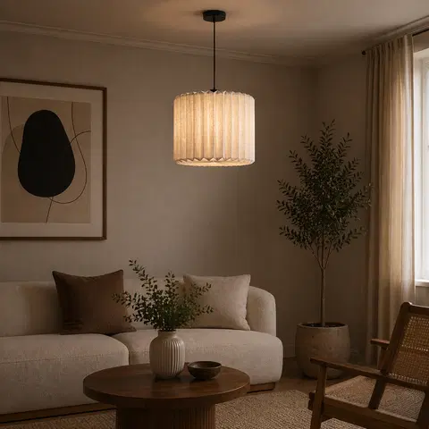 Fleur taklampe 40cm sort 1