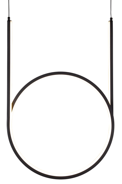 Gerald LED taklampe 44cm sort