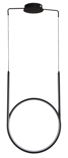 Gerald LED taklampe 44cm sort