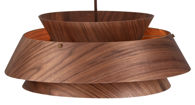 Justin taklampe 42cm brun