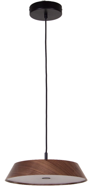 Lustro taklampe 33cm brun