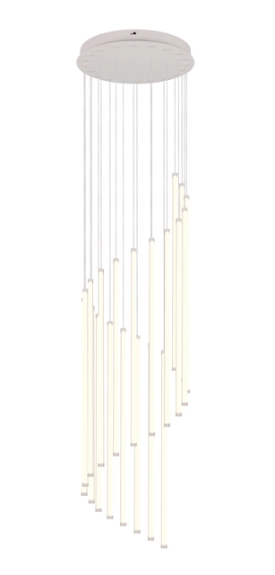 Baxter LED taklampe rondell 37cm grå