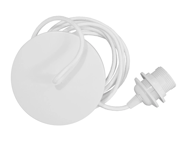 Rosette pendeloppheng hvit