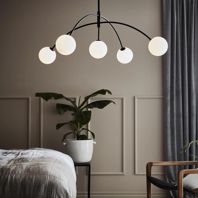 Heaven taklampe 117cm sort