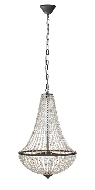 Gransø taklampe lyskrone 50cm krystall