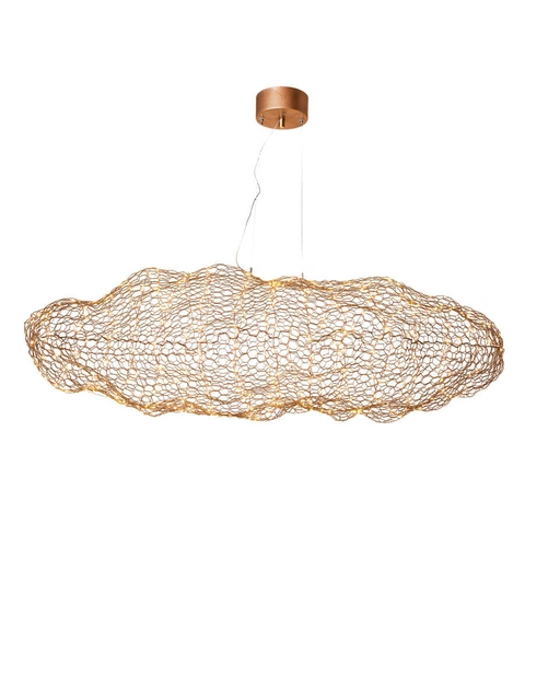 Hayden taklampe 75cm gull
