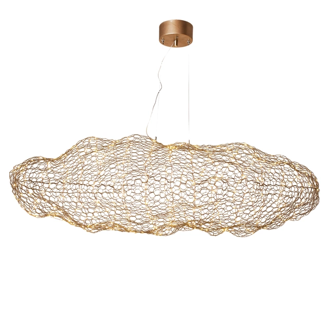 Hayden taklampe 115cm gull