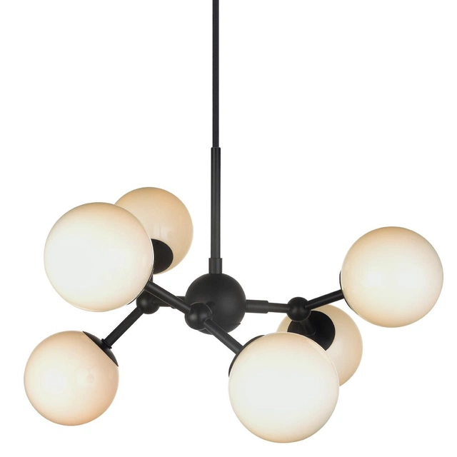 Atom Chandelier taklampe 45cm sort