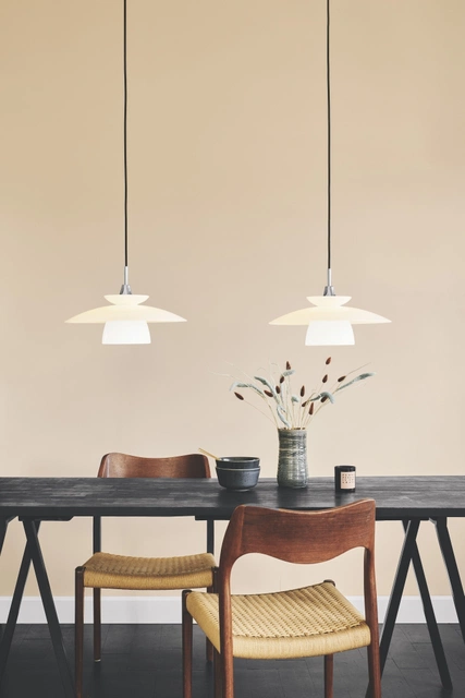 Scandinavia taklampe 40cm hvit