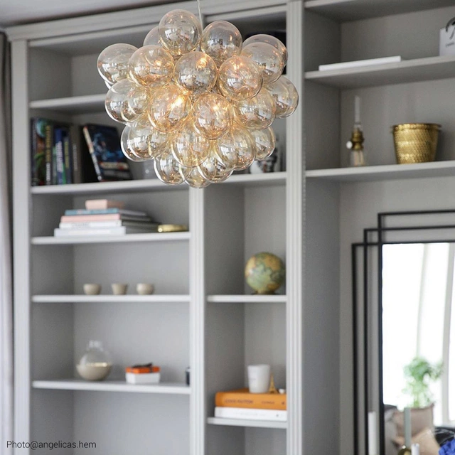 Gross taklampe 50cm amber