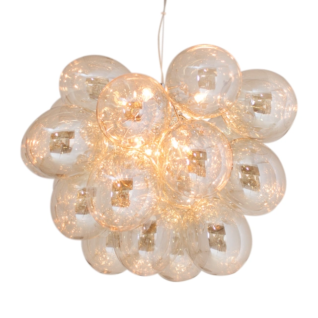 Gross Grande taklampe 62cm amber
