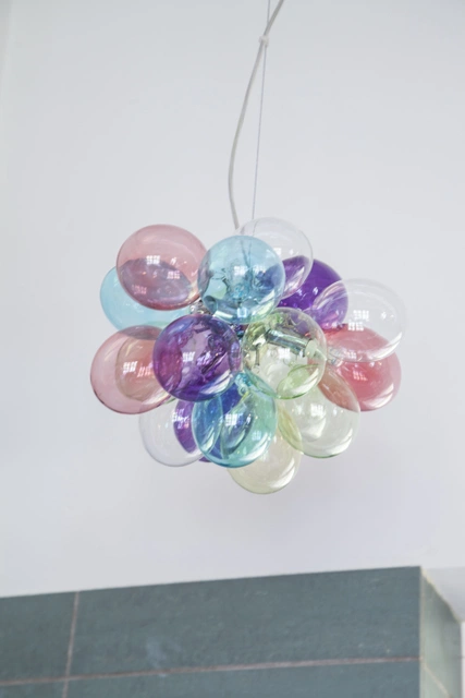 Gross taklampe 30cm flerfarget