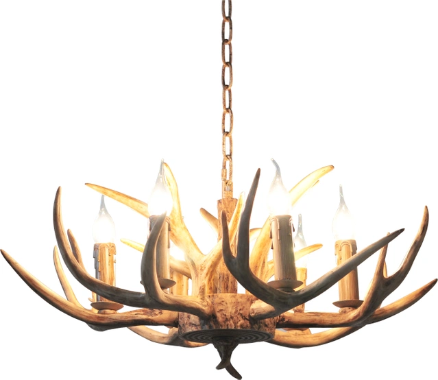 Gevir II taklampe 70cm brun