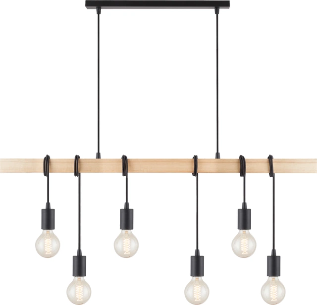 Verlin taklampe 100cm natur