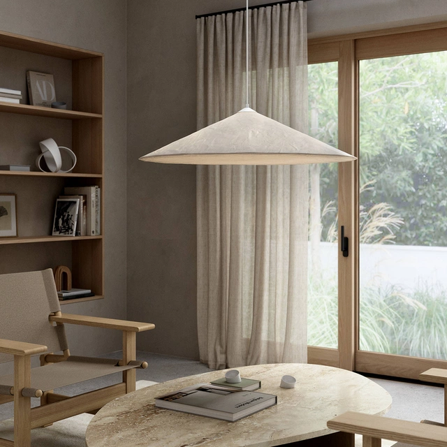 Hill taklampe 85cm hvit