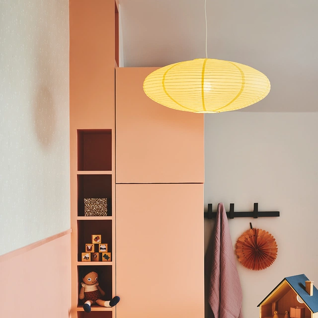 Villo skjerm 60cm gul