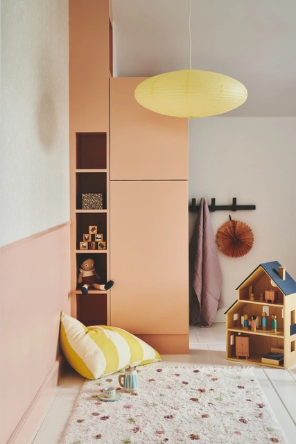 Villo skjerm 60cm gul