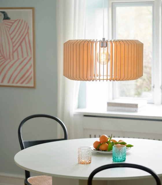 Asti taklampe 50cm natur