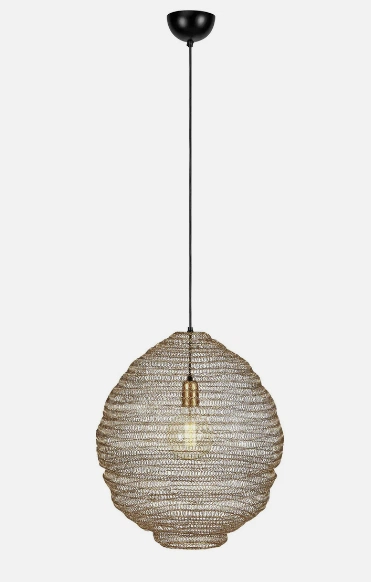 Tazza taklampe 55cm gull