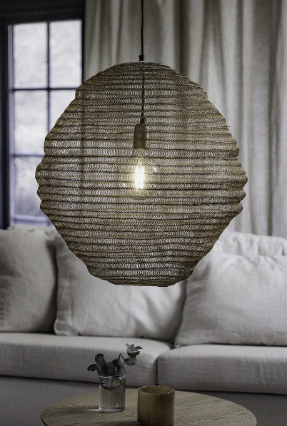 Tazza taklampe 55cm gull