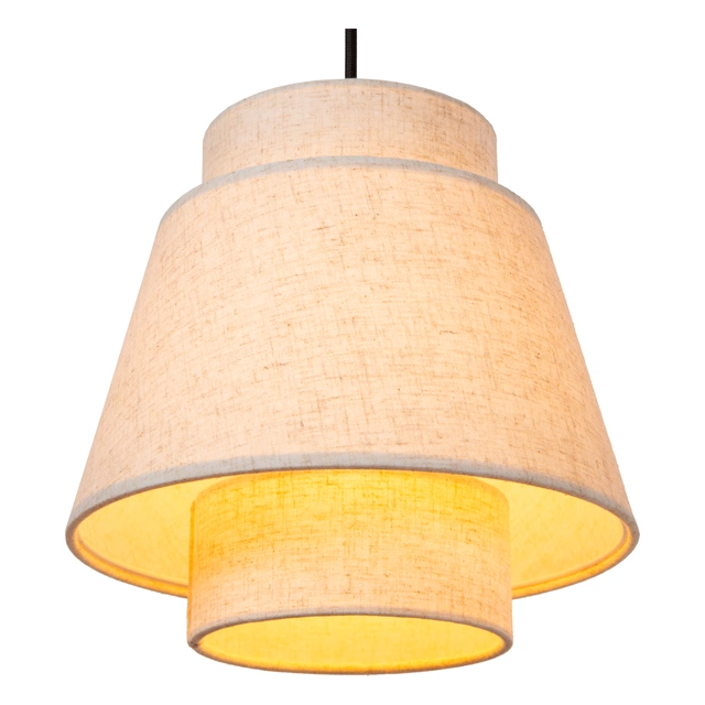 Tribute taklampe rekke 3lys 120cm beige