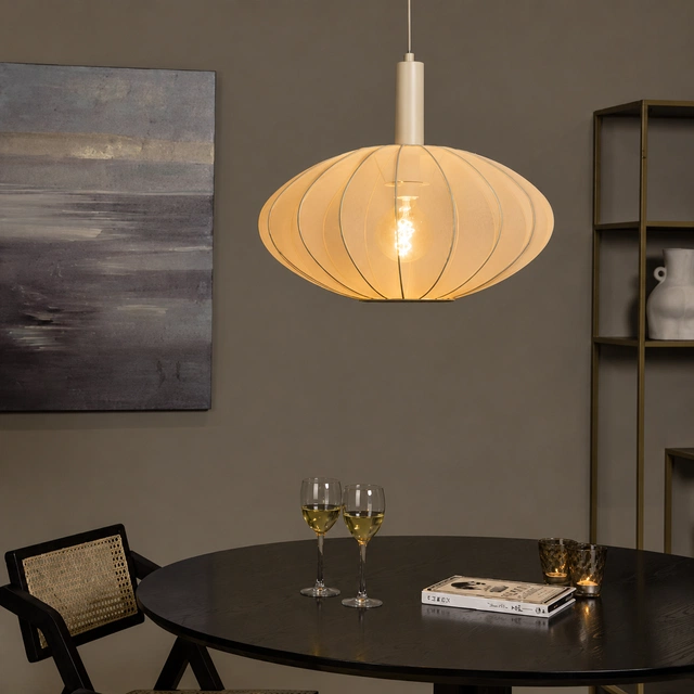 Corina taklampe 50cm beige