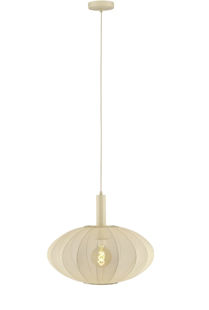 Corina taklampe 50cm beige