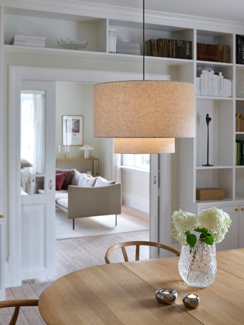 Blefjell taklampe 50cm beige 2