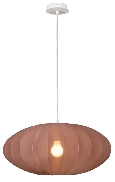 Wolf taklampe 55cm brun