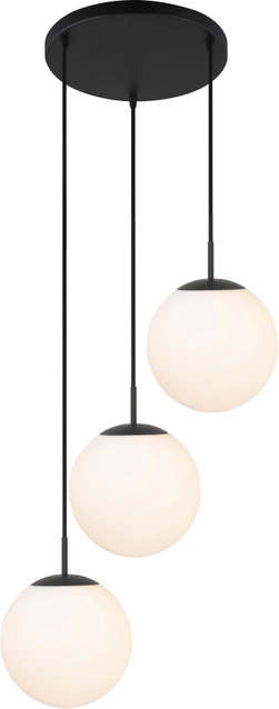 Rondell Ball taklampe rondell 3,5m oppheng 3lys 35cm hvit