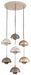 Mycena taklampe rondell 7lys 350cm oppheng flerfarget 3