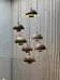 Mycena taklampe rondell 7lys 350cm oppheng flerfarget 5