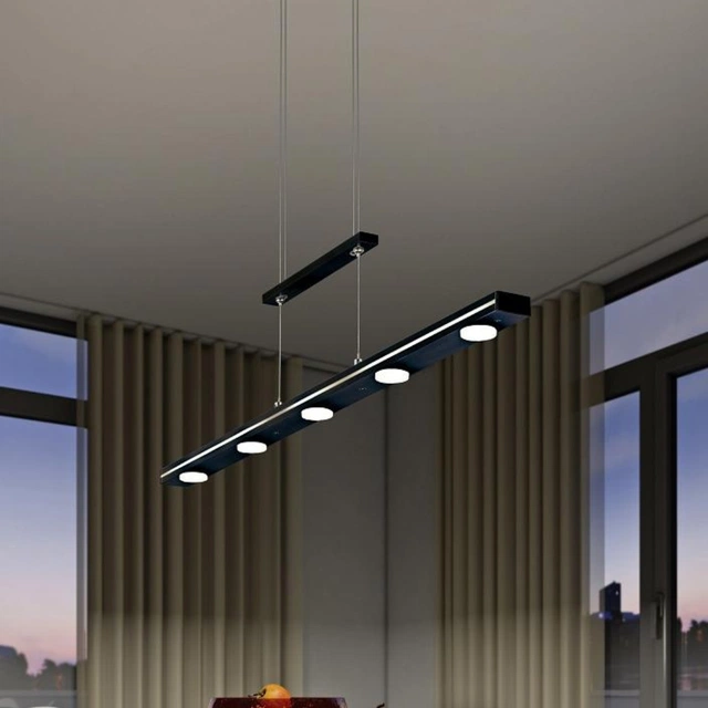 Lacal LED taklampe 100cm sort