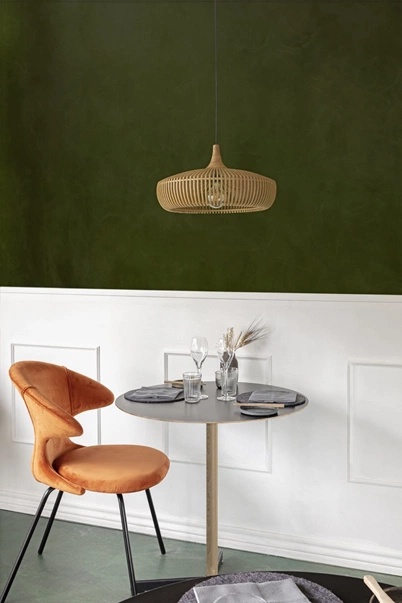 Clava Dine Wood taklampe 43cm natur