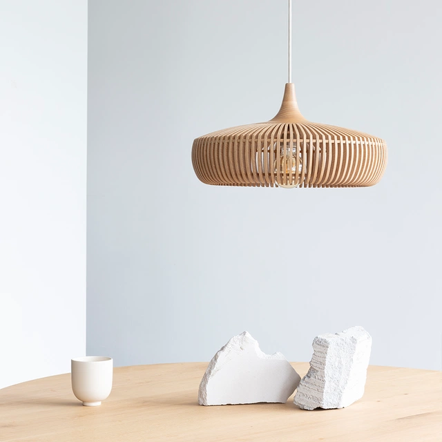 Clava Dine Wood taklampe 43cm natur