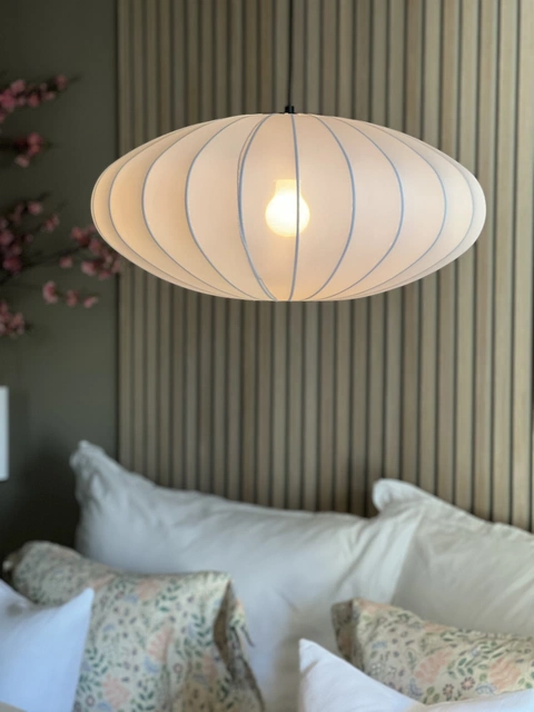 Wolf taklampe 55cm hvit